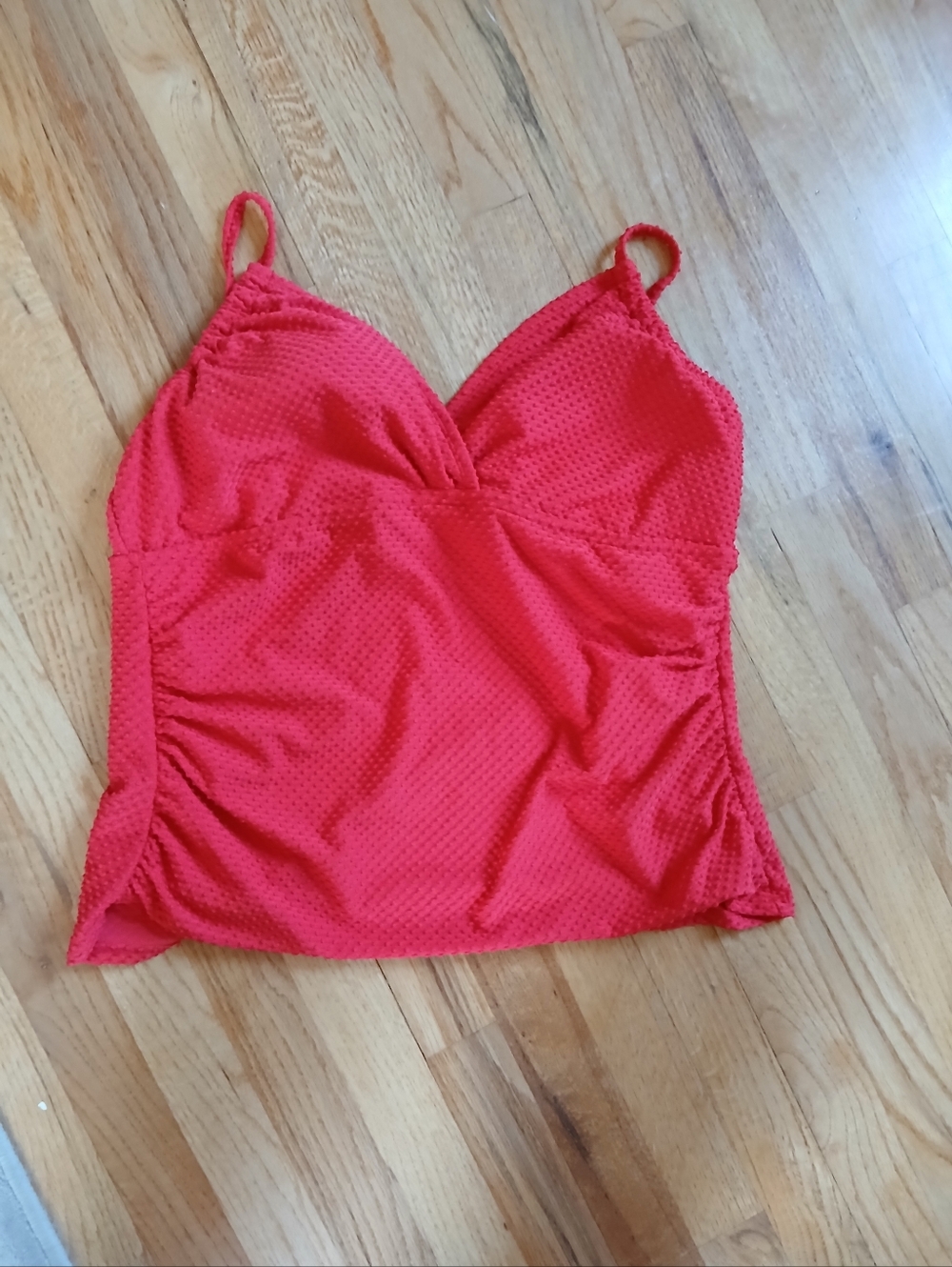 Red Swim Top